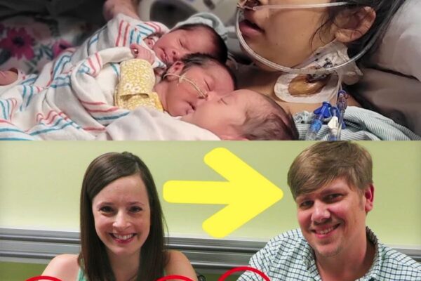 Mom Delivers Triplets – Dad Takes Closer Look Then Bursts Into Tears