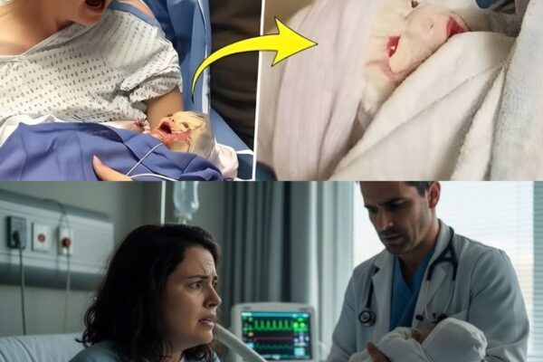 Baby Born With Rare Appearance When Mom Put Him In Her Lap She Was Shocked