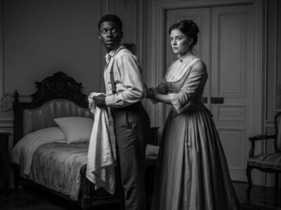 The Slave Boy Was Cleaning Her Room When She Locked the Door Behind Him