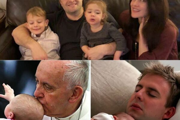 The Pope kissed the baby on the head. Six weeks later, the parents discovered something terribly frightening!