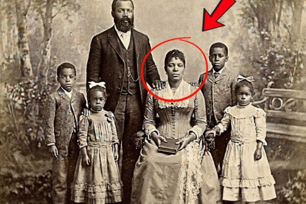 It was just a family portrait from 1888 — until you zoomed in on the mother’s eyes