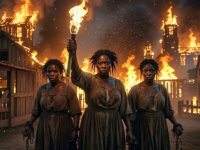 Three Slave Women Escaped the Breeding Farm and Burned It Down