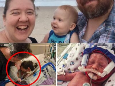 As This Mom Died While Giving Birth To A Daughter, Her Son Gave Her The Most Heartbreaking Goodbye