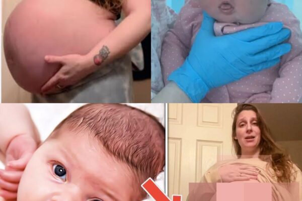 This Woman Had An Enormous Bump When She Was 12 Weeks Pregnant. Then It Just Kept On Growing