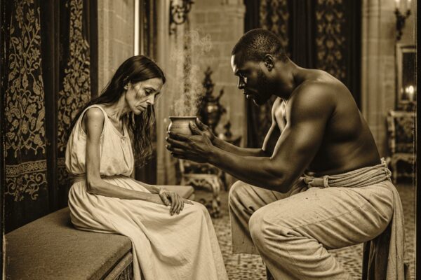 The Colonel’s Skeletal Daughter Was Fed by a Giant Slave… and Ended Up Falling in Love With Him