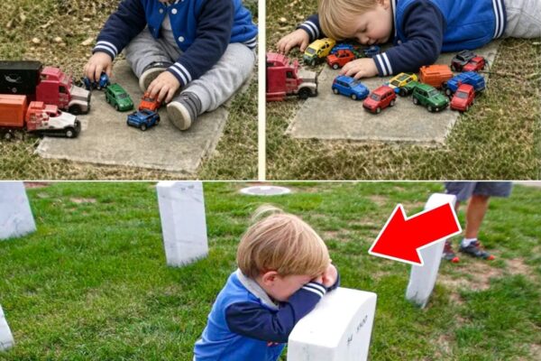 Boy Cries at His Mom’s Grave, Pleading “Take Me With You”. Then something incredible happened