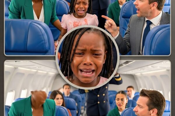 Man Spills Juice on Black Girl Mid-Flight, Minutes Later the Captain Teaches Him Respect