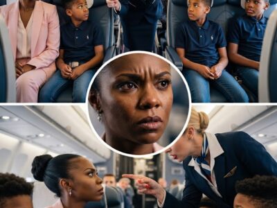 Flight Attendant Targeted Black Triplets — Minutes Later, She Was Fired.