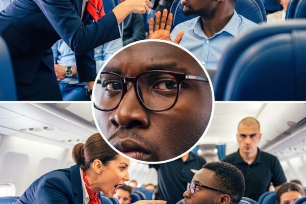 Black Passenger Called “Suspicious”—He Grounds the Plane as Homeland Security!