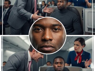 Man Refused to Sit Beside Black Passenger — Never Expected He’s the Airline’s Investor.