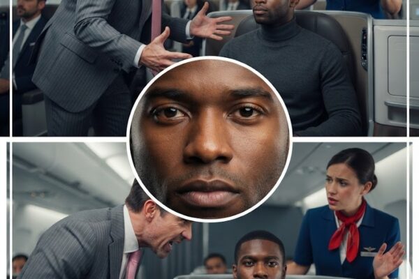 Man Refused to Sit Beside Black Passenger — Never Expected He’s the Airline’s Investor.