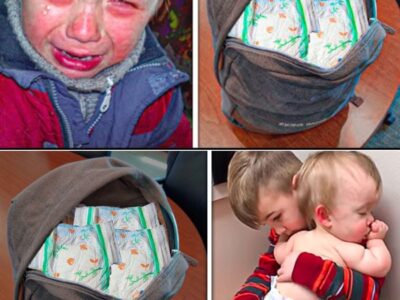 Boy Brings Diapers To School Every Day – Parents Bursts Into Tears When Realizing Why