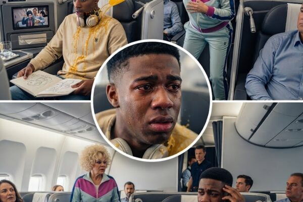 Racist Passenger Throws Drink At Black Teen — Seconds Later, His Dad, The CEO, Walks Onboard!.