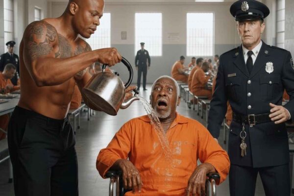 Warden Catches Inmate Pouring Boiling Water on an Old Prisoner — What Happens Next Shocks Everyone