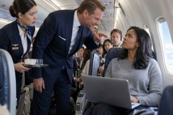 Airline CEO Mocked a Black Woman in Economy—Unaware She Controlled His Company’s Future