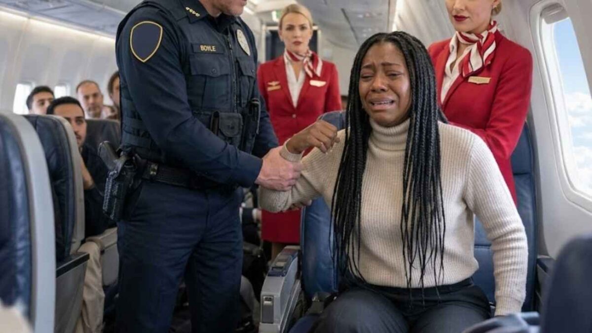 Cop Tries to Remove Black Teen from First Class, Her CEO Dad’s Call Cancels the Flight!
