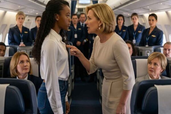 White Passenger DEMANDS Black Girl Be Moved—Her Family Just Acquired the Airline Overnight…