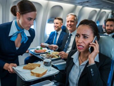 Black CEO Gets Served Bad Food in First Class–She Fires the Entire Crew After Landing