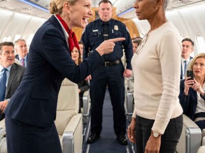Flight Attendant Doesn’t Know the Black Woman Owns the Airline — Slaps Her, Instantly Goes Pal