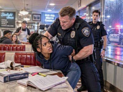 Cop ASSAULTED A Black Girl At Diner, Unaware His Father Is An FBI Agent