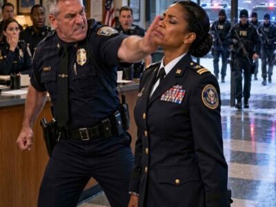 Racist Cop Dumps Black Woman’s Files on Floor—Unaware She Leads the Federal Task Force