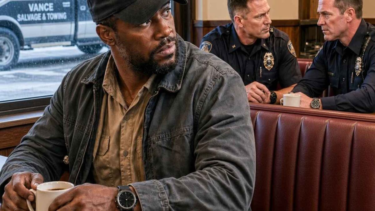Undercover FBI Agent Stops for Coffee—Freezes When He Realizes the Two Cops Are Talking About Him