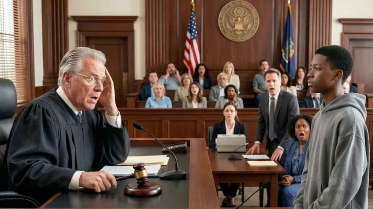 Judge Plays “Truth Or Lie” With Black Kid In Court, Not Knowing He’s A Legal Genius With High IQ