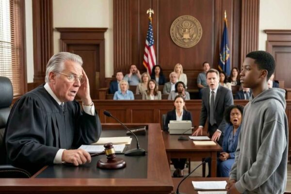 Judge Plays “Truth Or Lie” With Black Kid In Court, Not Knowing He’s A Legal Genius With High IQ